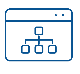 An icon showing a generic flow-chart